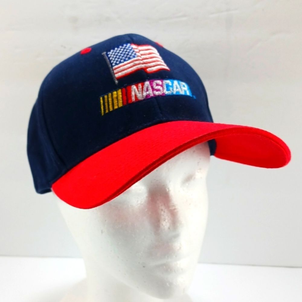NWOT Light Wear NASCAR USA Ballcap 100% Cotton Hook Loop Embroidered. Mopar..... - Picture 9 of 9
